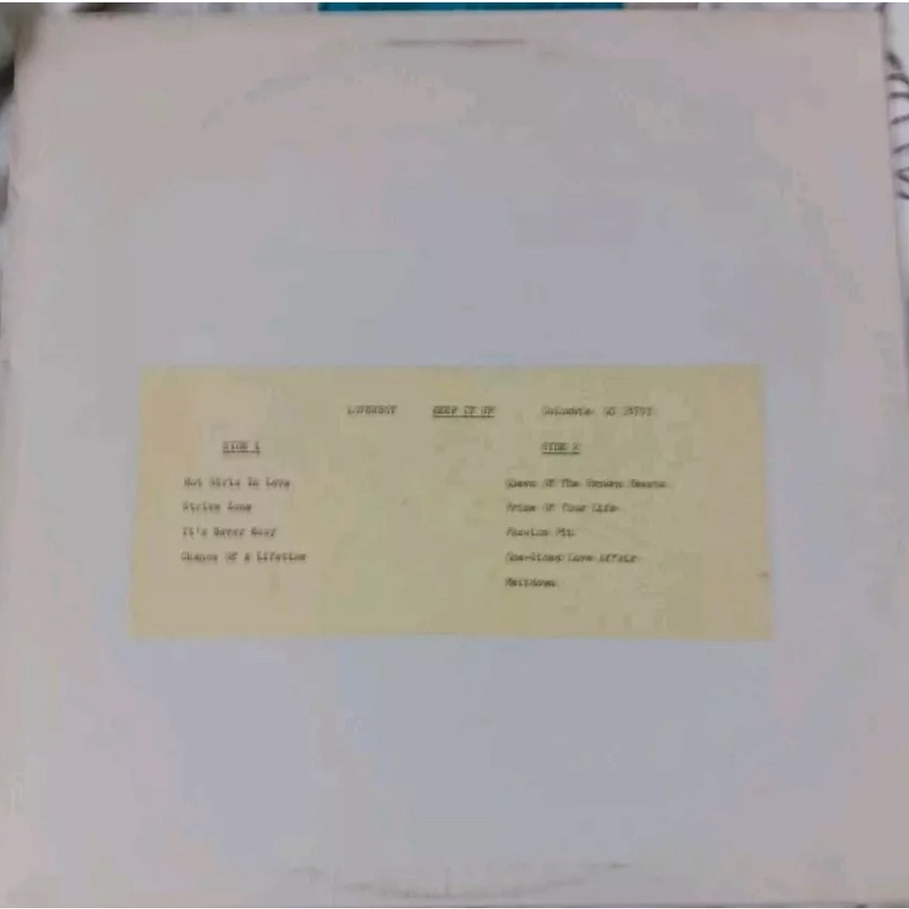 LOVERBOY  Keep It Up (original 1983)